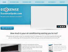 Tablet Screenshot of ecosensespain.com